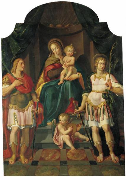 Madonna con il Bambino e i santi Nazaro e Celso
