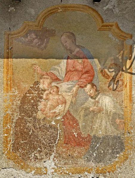 Madonna con Bambino, Sant'Antonio da Padova e San Luigi Gonzaga