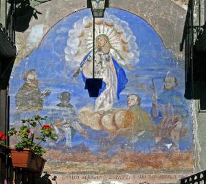 Madonna delle Grazie con San Francesco, San Domenico, San Carlo Borromeo e San Rocco