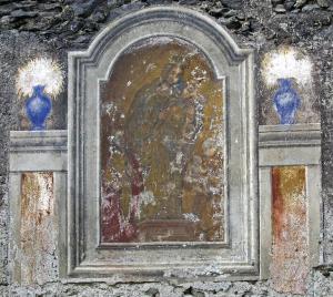 Madonna con Bambino tra Sant'Antonio da Padova e un altro santo