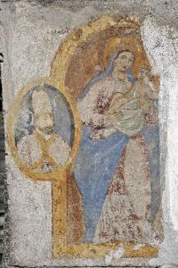 Madonna con Bambino e santo vescovo