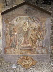 Madonna con Bambino con San Francesco di Paola, San Martino e un altro santo