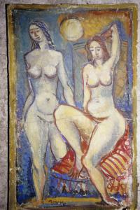 Due figure femminili nude