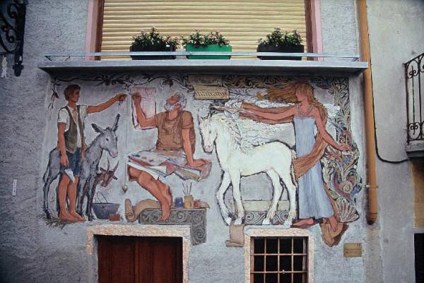Allegoria della decorazione murale