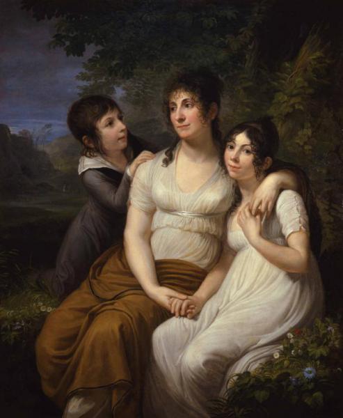 Ritratto di Madame Pétiet con i figli
