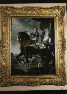 Ritratto equestre di Luigi XV