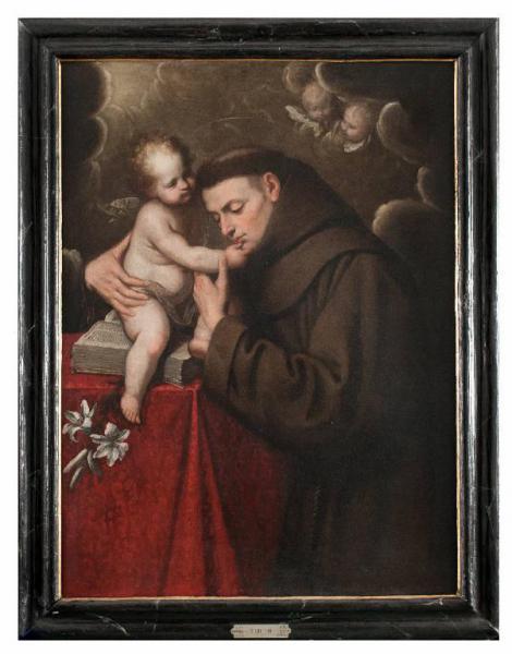 Sant' Antonio da Padova con Gesù bambino
