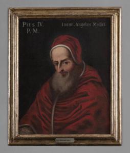 Ritratto maschile di Giovanni Angelo Medici di Marignano Papa Pio IV