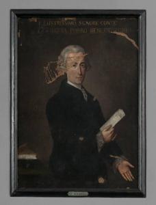 Ritratto maschile del conte Giovanni Battista Porro benefattore