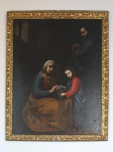 Sant'Anna docente, la Madonna, san Gioacchino