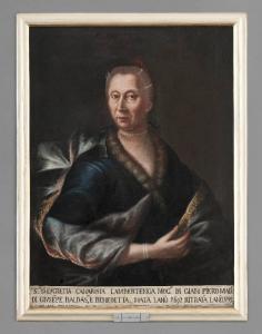 Ritratto femminile di Lucrezia Canarisia Lambertenga