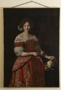 Ritratto di Anna Cecilia Visconti Maderna benefattrice