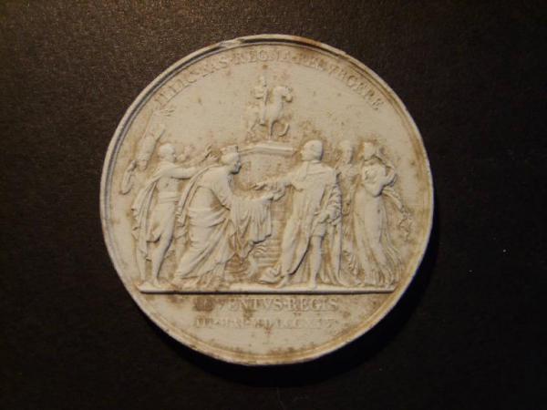 Luigi XVIII riceve le chiavi della città di Parigi