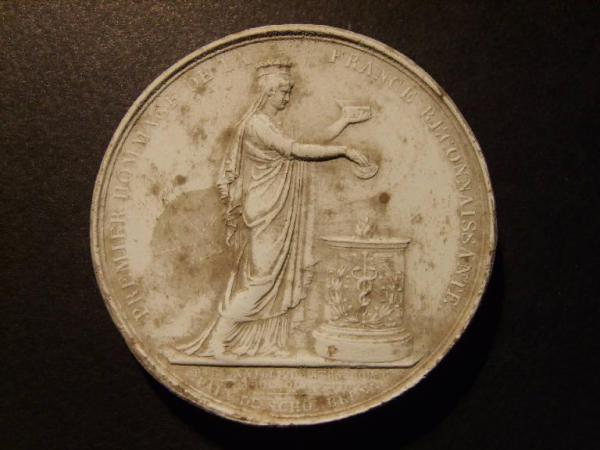 Medaglia commemorativa della pace di Schonbrunn del 1809