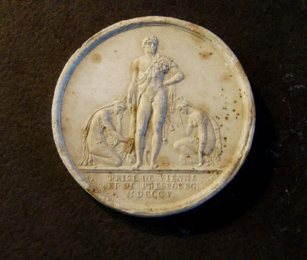Medaglia commemorativa della presa di Vienna e di Presburgo