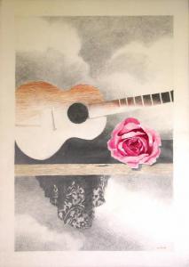 Rosa e chitarra