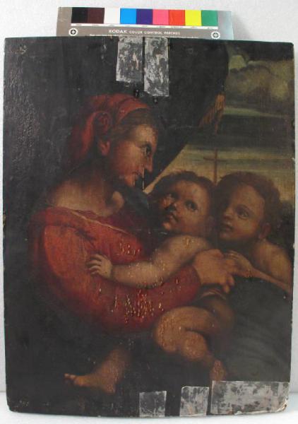 Madonna con il Bambino (Madonna della tenda)