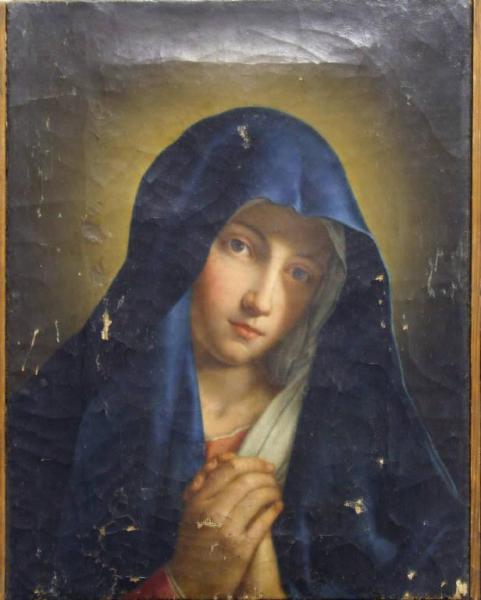 Copia della Madonna del Sassoferrato