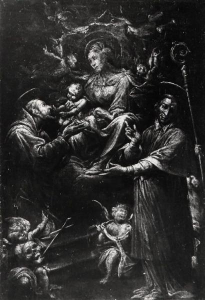 Madonna con Bambino tra angeli e i santi Francesco d'Assisi e Carlo Borromeo