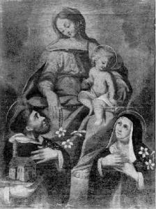La Madonna col Bambino e i Santi Domenico e Caterina