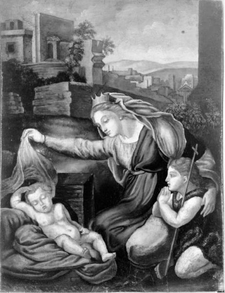 Madonna col Bambino e San Giovannino (Madonna del diadema blu)