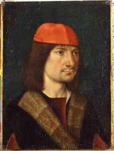 Ritratto d'uomo con berretto rosso