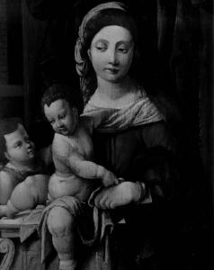 Madonna col Bambino in trono e San Giovannino