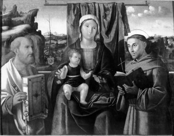 Madonna col Bambino tra i Santi Pietro e Francesco d'Assisi
