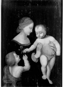 La Madonna col Bambino e San Giovannino