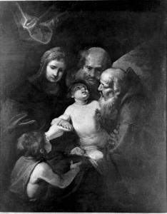 Sacra Famiglia con San Giovannino e San Felice da Cantalice