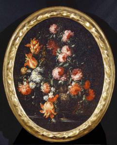 Vaso di fiori (rose, tulipani)