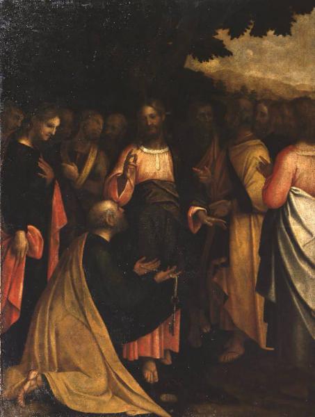 Cristo consegna le chiavi a San Pietro