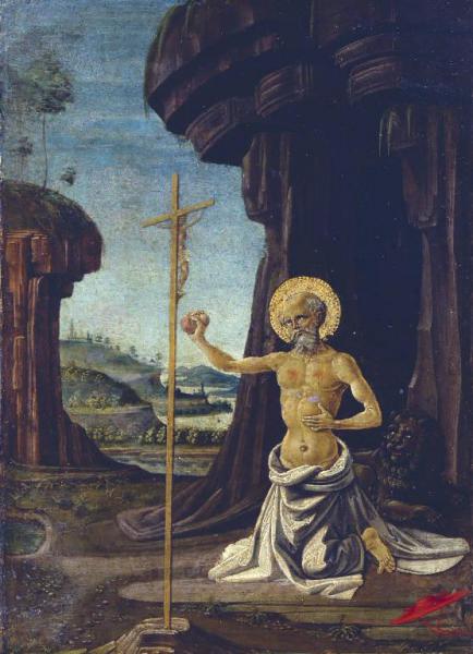 San Girolamo penitente nel deserto