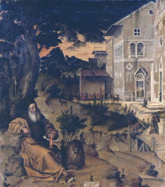 San Girolamo in pellegrinaggio verso Betlemme