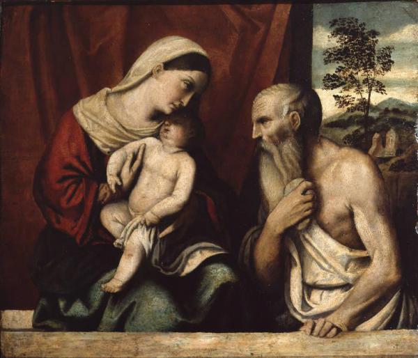 Madonna con Bambino e San Girolamo