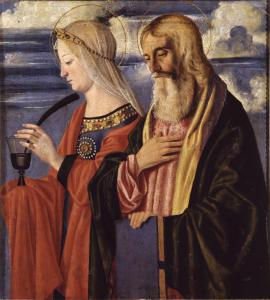 San Giovanni Evangelista e Santa Maria Maddalena (?)