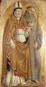 San Francesco d'Assisi e Santo vescovo