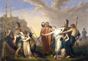 Antigone condannata a morte da Creonte