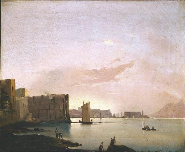 Veduta di Castel dell'Ovo a Napoli