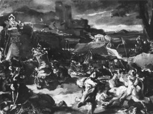 Annibale sconfitto sotto le mura di Spoleto