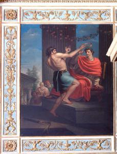 Cesare rifiuta di essere incoronato da Marco Antonio