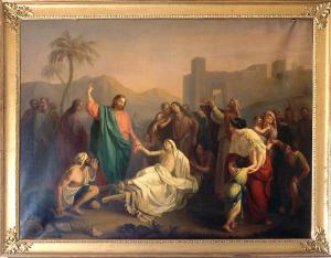 Cristo resuscita il figlio della vedova di Naim