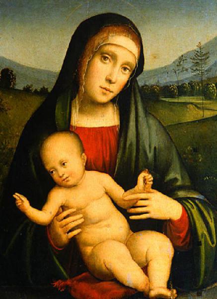 Madonna con Bambino e un cardellino