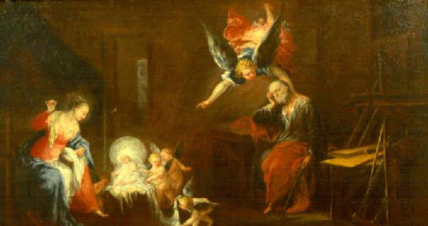 Apparizione dell'angelo a San Giuseppe in sogno