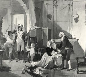 Episodio della rivolta di Pavia nel 1796