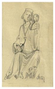Copia Statua di Vergine Cappella Portinari