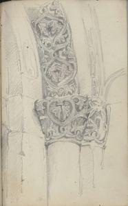 Capitello (particolare) della Basilica di Sant'Ambrogio