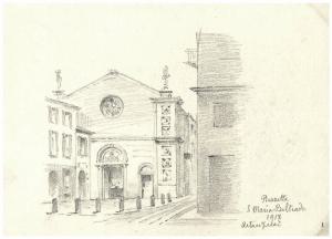 Piazzatta Santa Maria Beltrade 1917