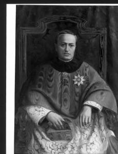 Ritratto del cardinal Ferrari, grande dignitario dell'ordine del S. Sepolcro