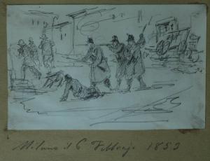 Episodio della rivolta di Milano del 6 febbraio 1853